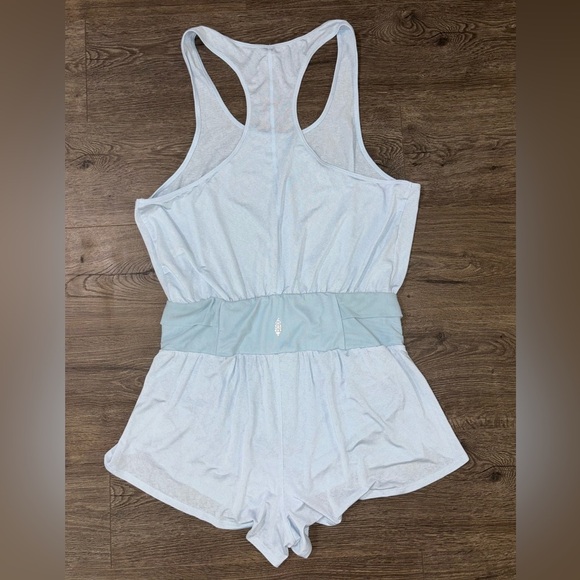 *NWOT* Free People Light As Air Runsie - Boardwalk Blue - Picture 6 of 6